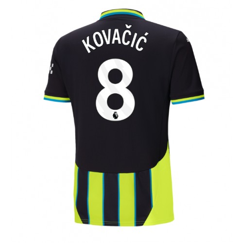 Pánský Fotbalový dres Manchester City Mateo Kovacic #8 2024-25 Venkovní Krátký Rukáv